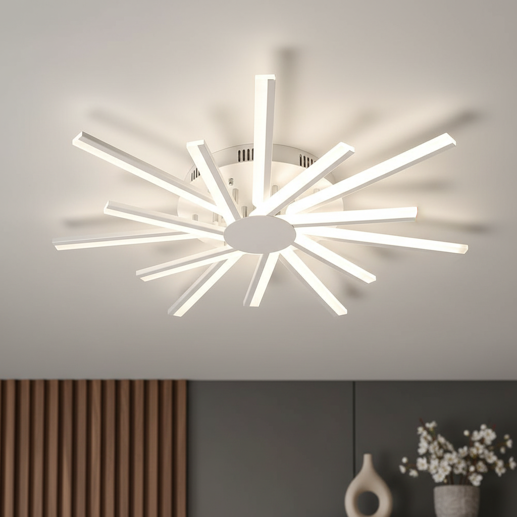 Lustra LED IRIS Echivalent 600W White