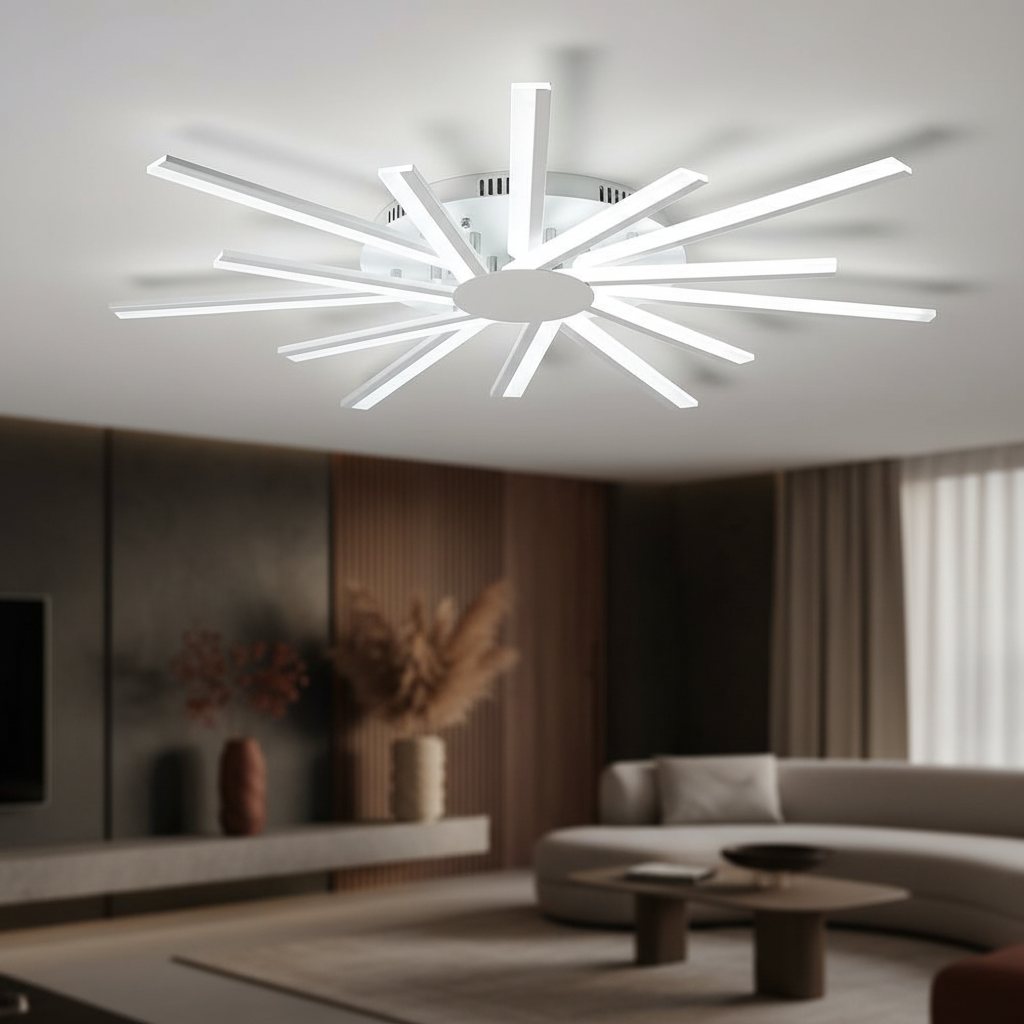 Lustra LED IRIS Echivalent 600W White