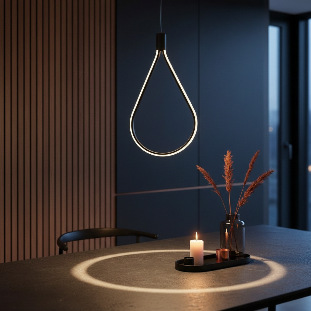 Lustra LED Suspendata TREND Echivalent Echivalent 150W Black