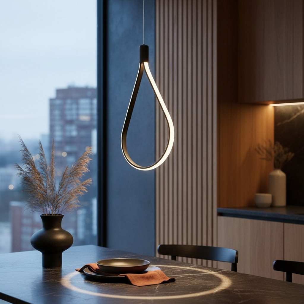 Lustra LED Suspendata TREND Echivalent Echivalent 150W Black
