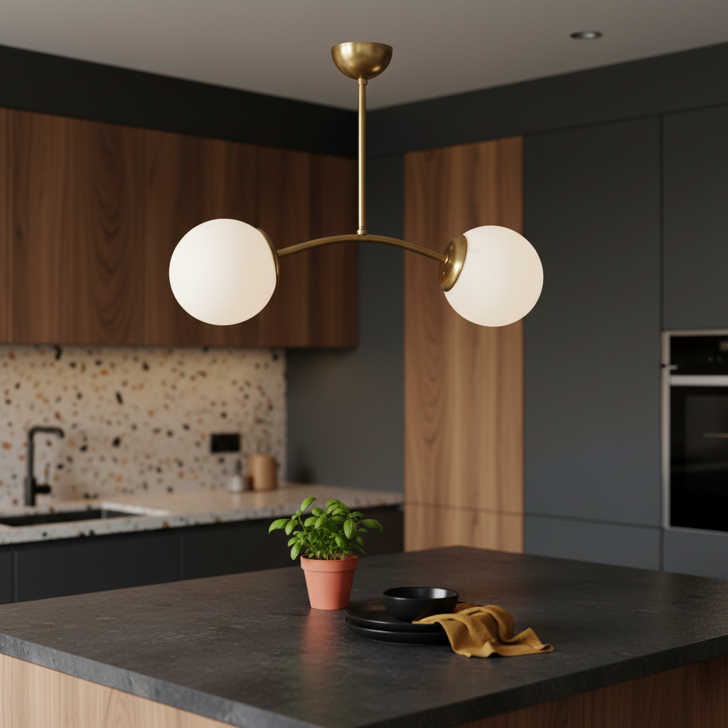 Lustra Abajur TREND 2XE27 Gold