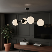 Lustra Abajur MARLA 4xE27 Black