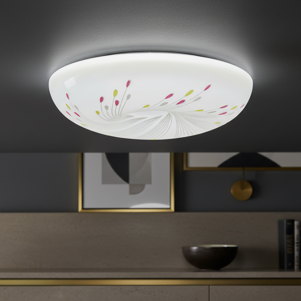 Plafoniera LED Rotunda COLOR DROPS 24W 35CM White Echivalent 150W