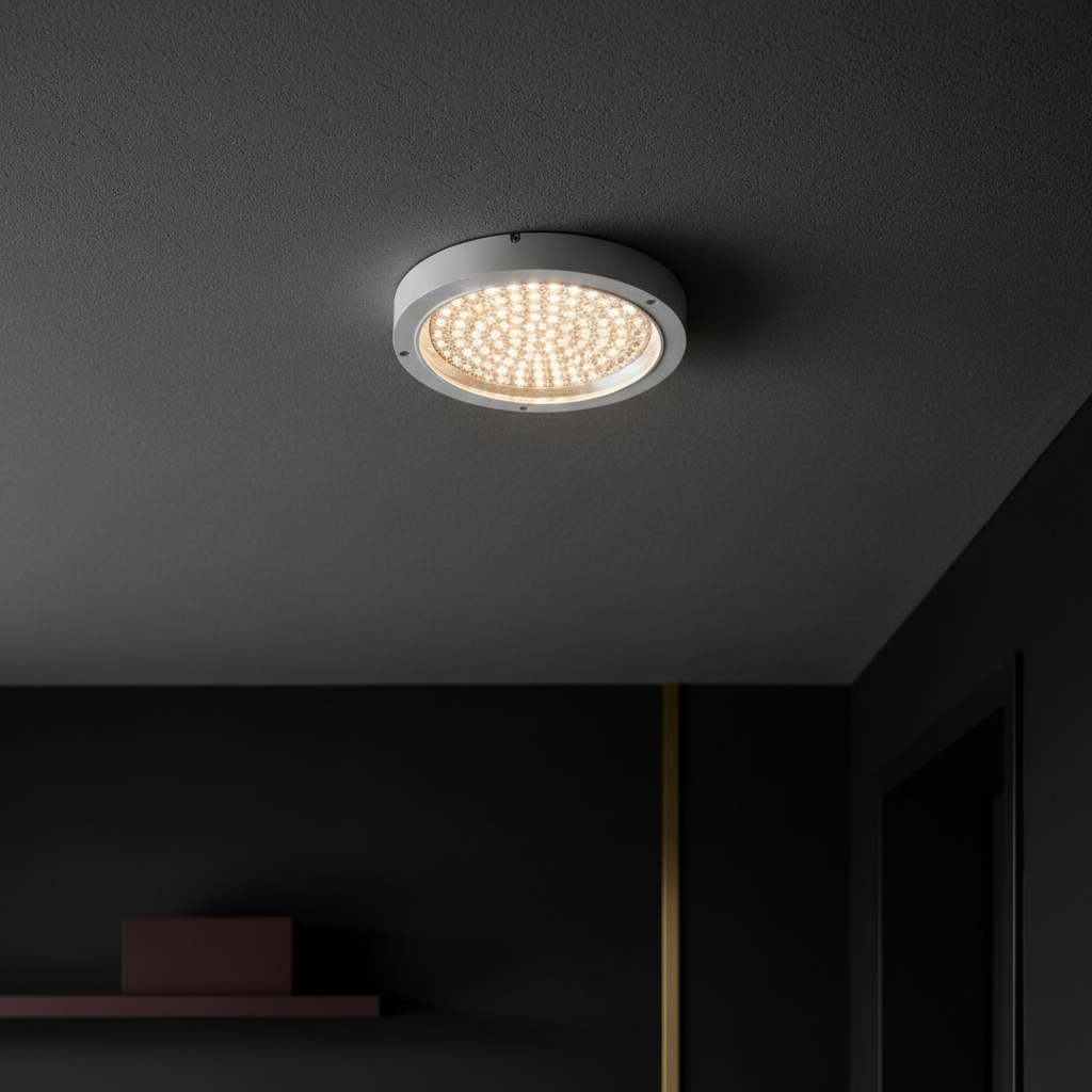 Plafoniera LED Rotunda VEGA Lumina Neutra 16W 29.5CM White Echivalent 100W