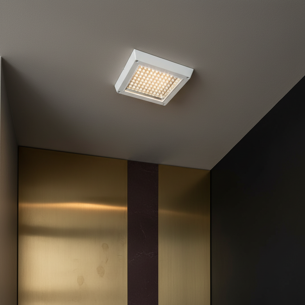 Plafoniera LED Patrata VEGA Lumina Calda 20W 29.5CM White