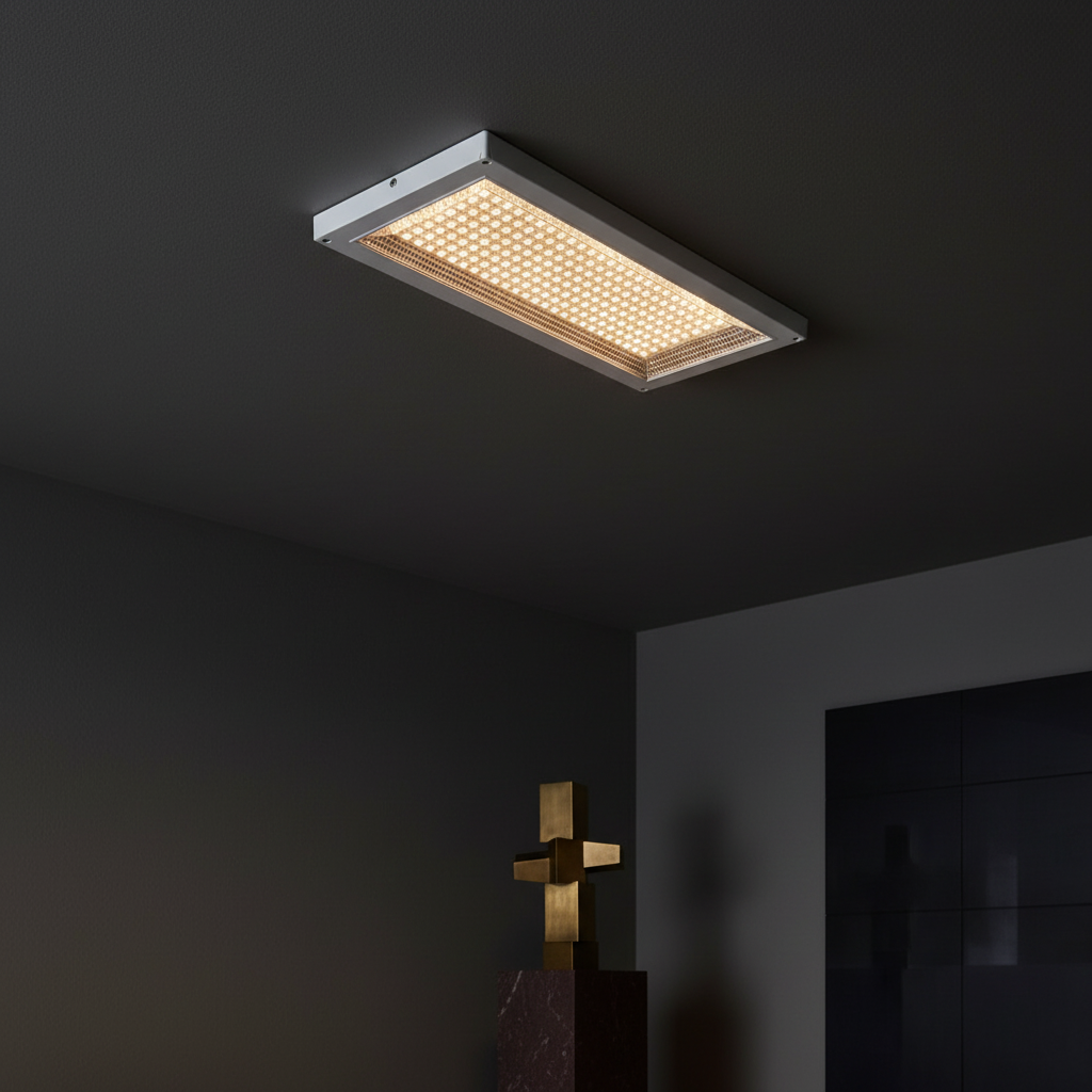 Plafoniera LED NOVA Lumina Calda 24W 60x30CM White Echivalent 200W