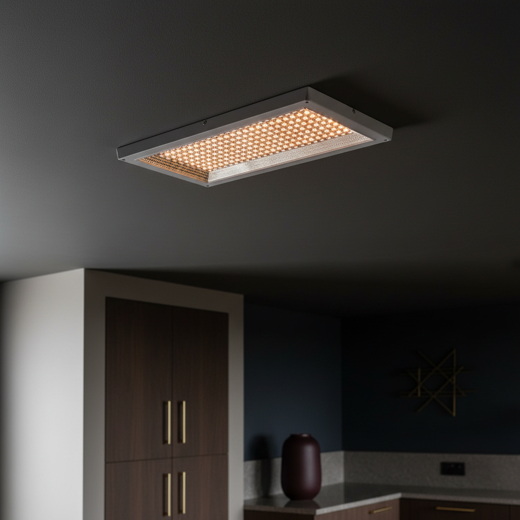 Plafoniera LED NOVA Lumina Calda 24W 60x30CM White Echivalent 200W