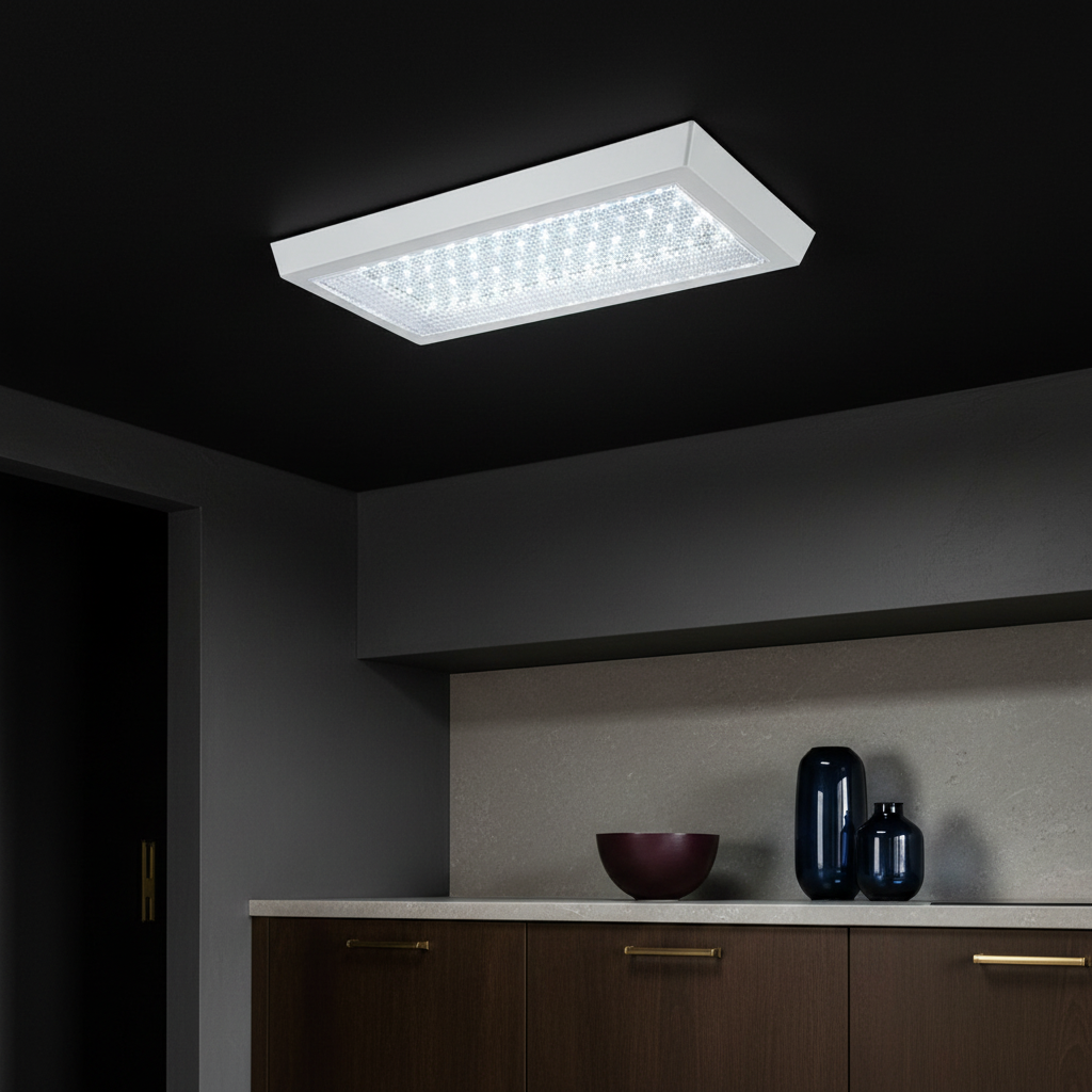 Plafoniera LED NOVA Lumina Rece 24W 55CM White Echivalent 200W