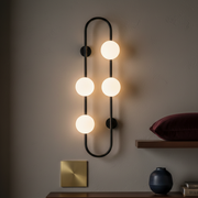 Aplica POLARIS 4xG9 Abajur Black