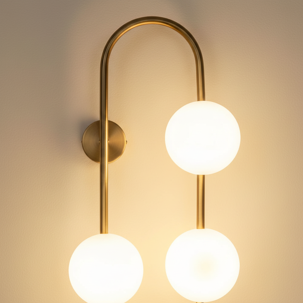 Aplica POLARIS 4xG9 Abajur Gold