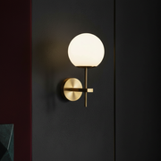 Aplica GENEVA 1xE27 Abajur Gold