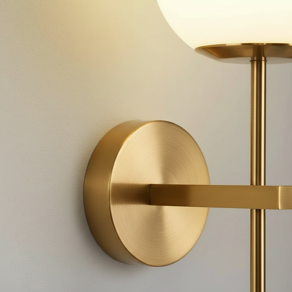 Aplica GENEVA 1xE27 Abajur Gold