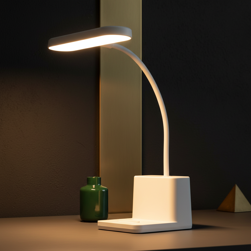 Lampa LED Birou MISHE 3W White Flexibila