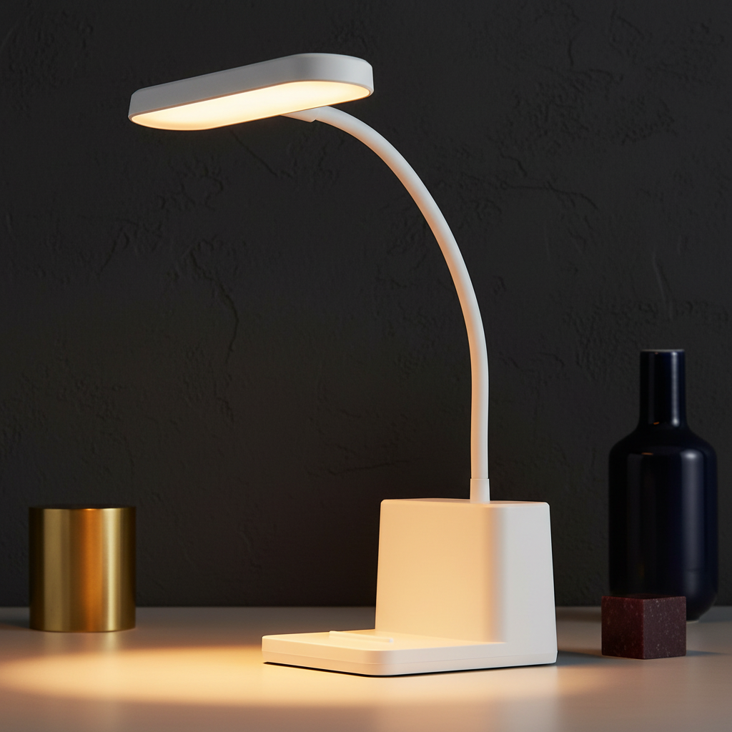 Lampa LED Birou MISHE 3W White Flexibila