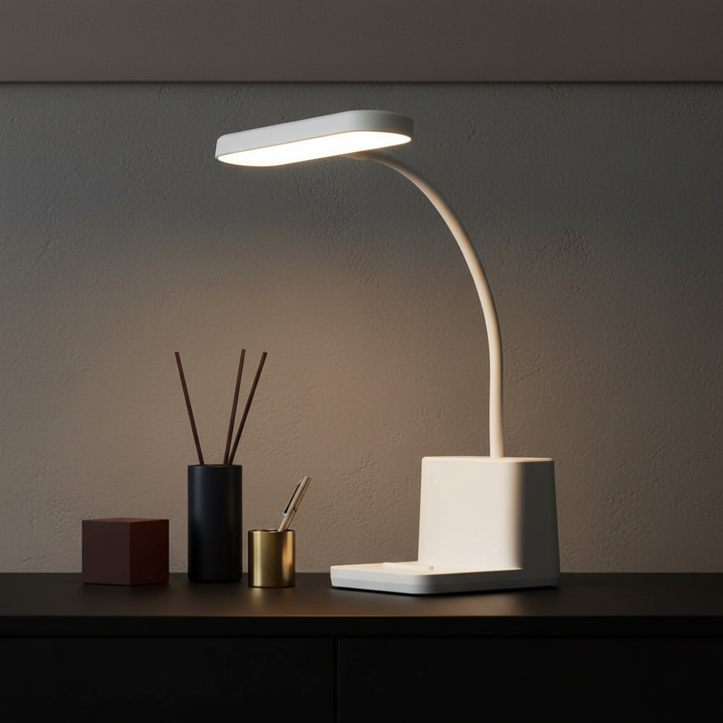 Lampa LED Birou MISHE 3W White Flexibila