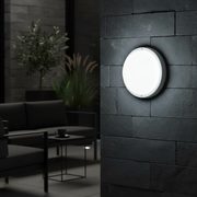 Aplica LED Exterior 18W Rotunda BAT 100lm/W XAVI Alba