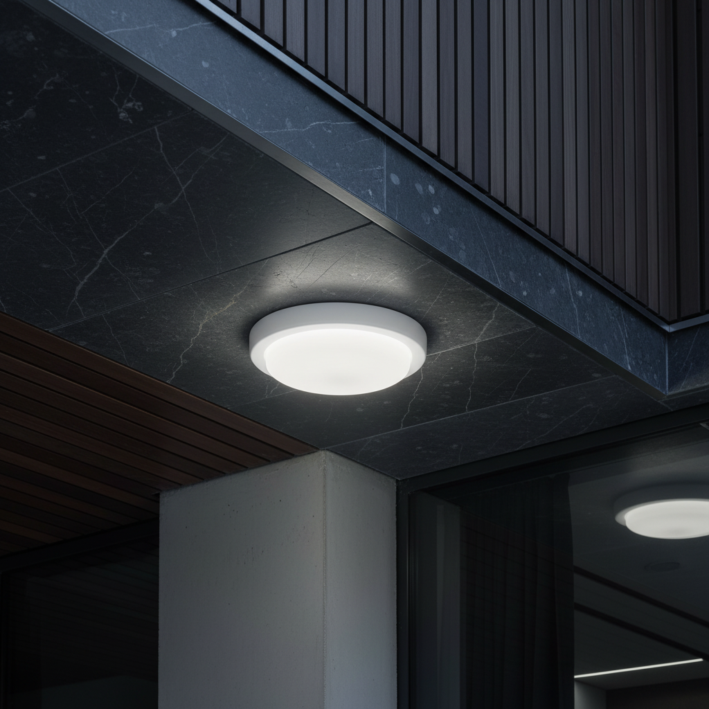 Aplica LED Rotunda Exterior 6400K Rotunda BAT 100lm/W XAVI Alba