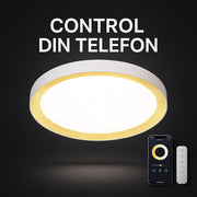 Plafoniera LED PULSAR Gold 52,5CM Smart Control Echivalent 150W