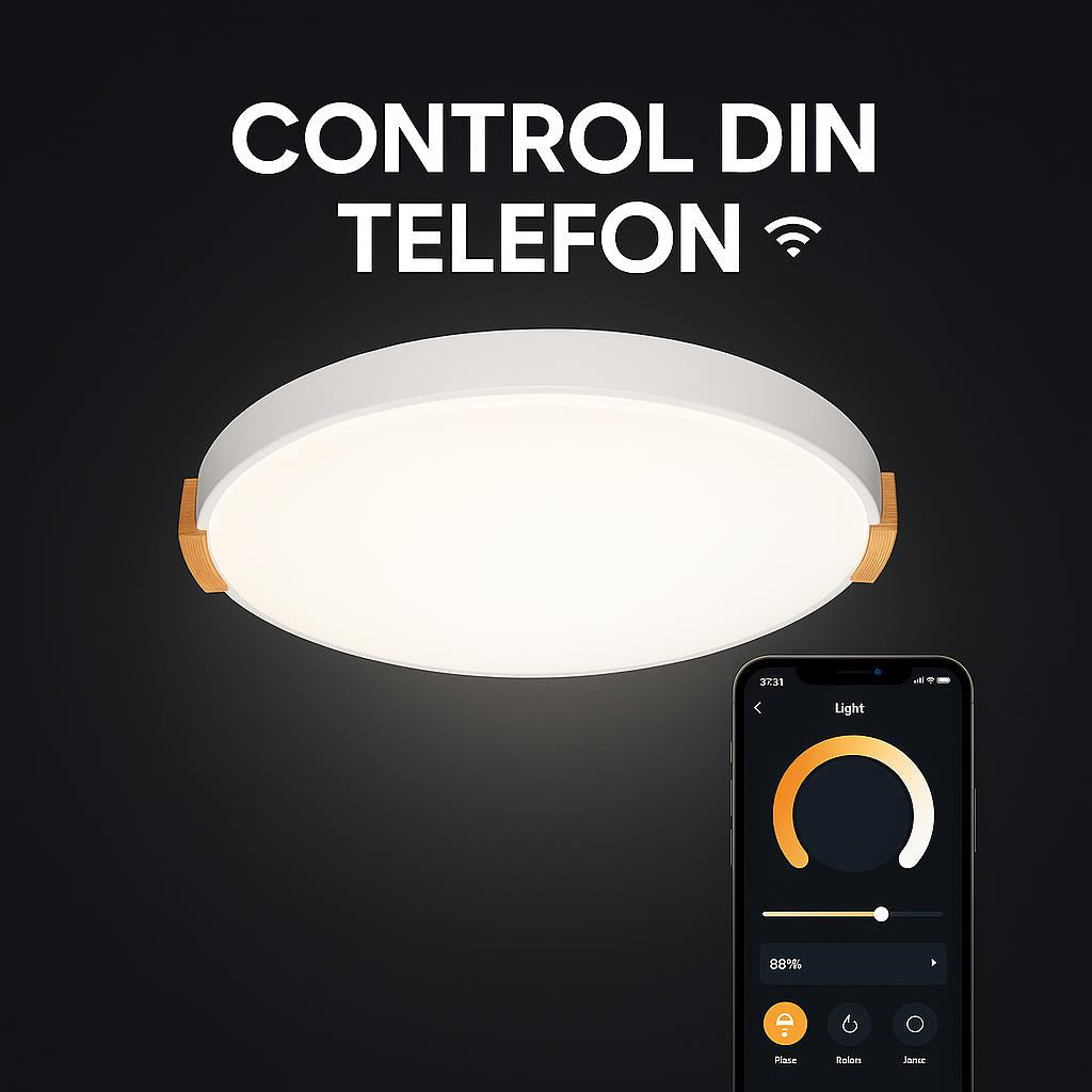 Plafoniera LED ZAHARA 52.5CM Smart Control Echivalent 150W
