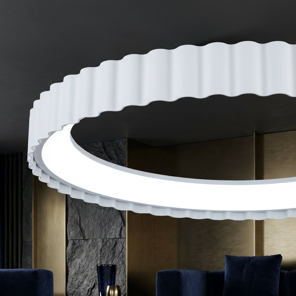 Lustra LED Suspendata 62w PALLADIO 1 Segment White Echivalent 300W