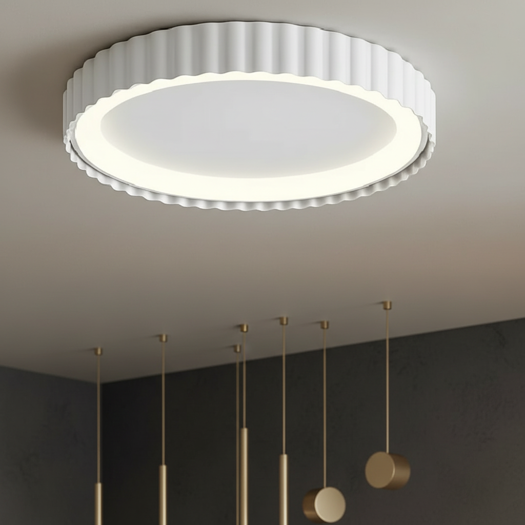 Lustra LED Aplicata PALLADIO White Echivalent 300W