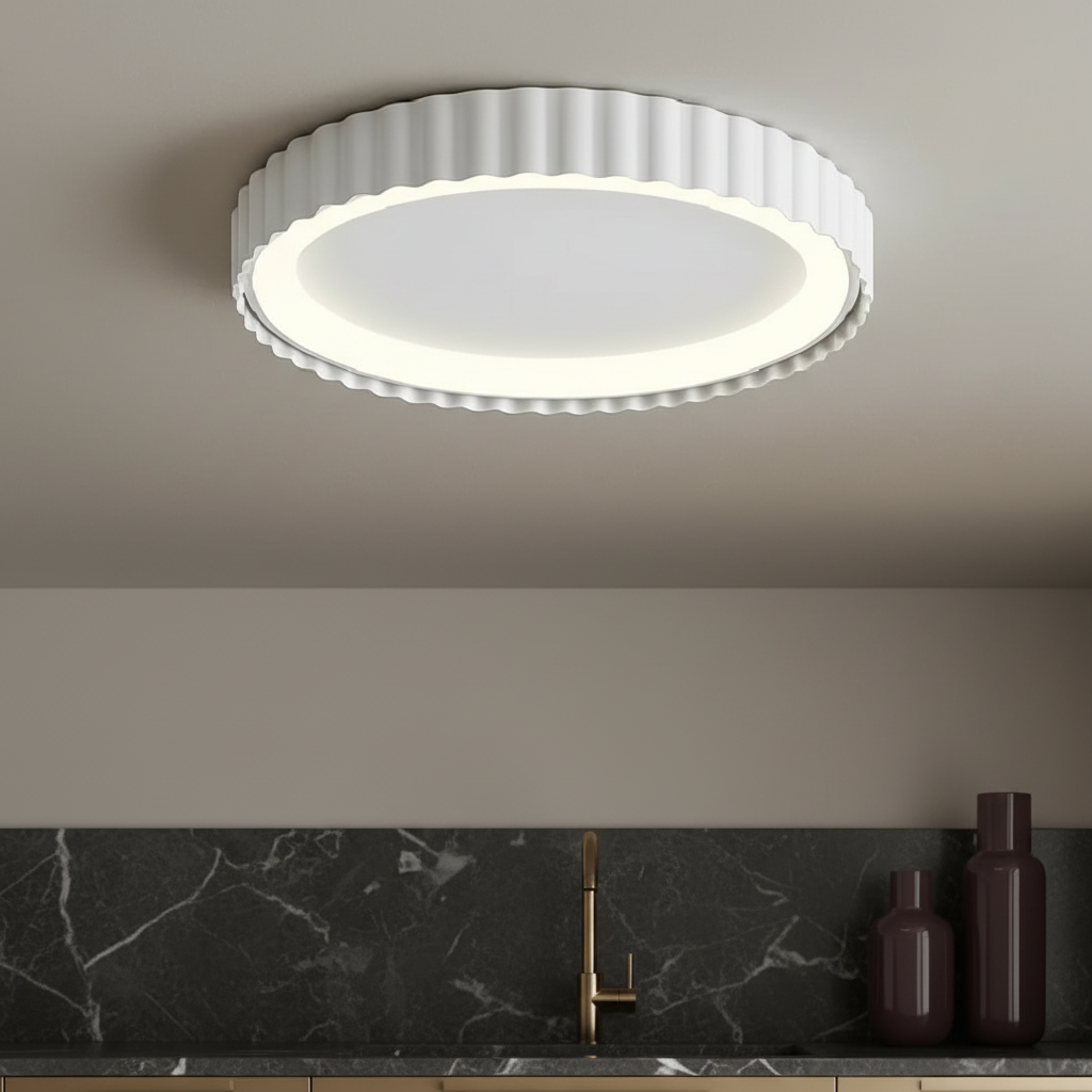 Lustra LED Aplicata PALLADIO White Echivalent 300W