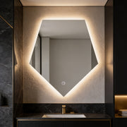 Oglinda LED FRAMELESS LYRA 80x90CM 3 Lumini si Touch