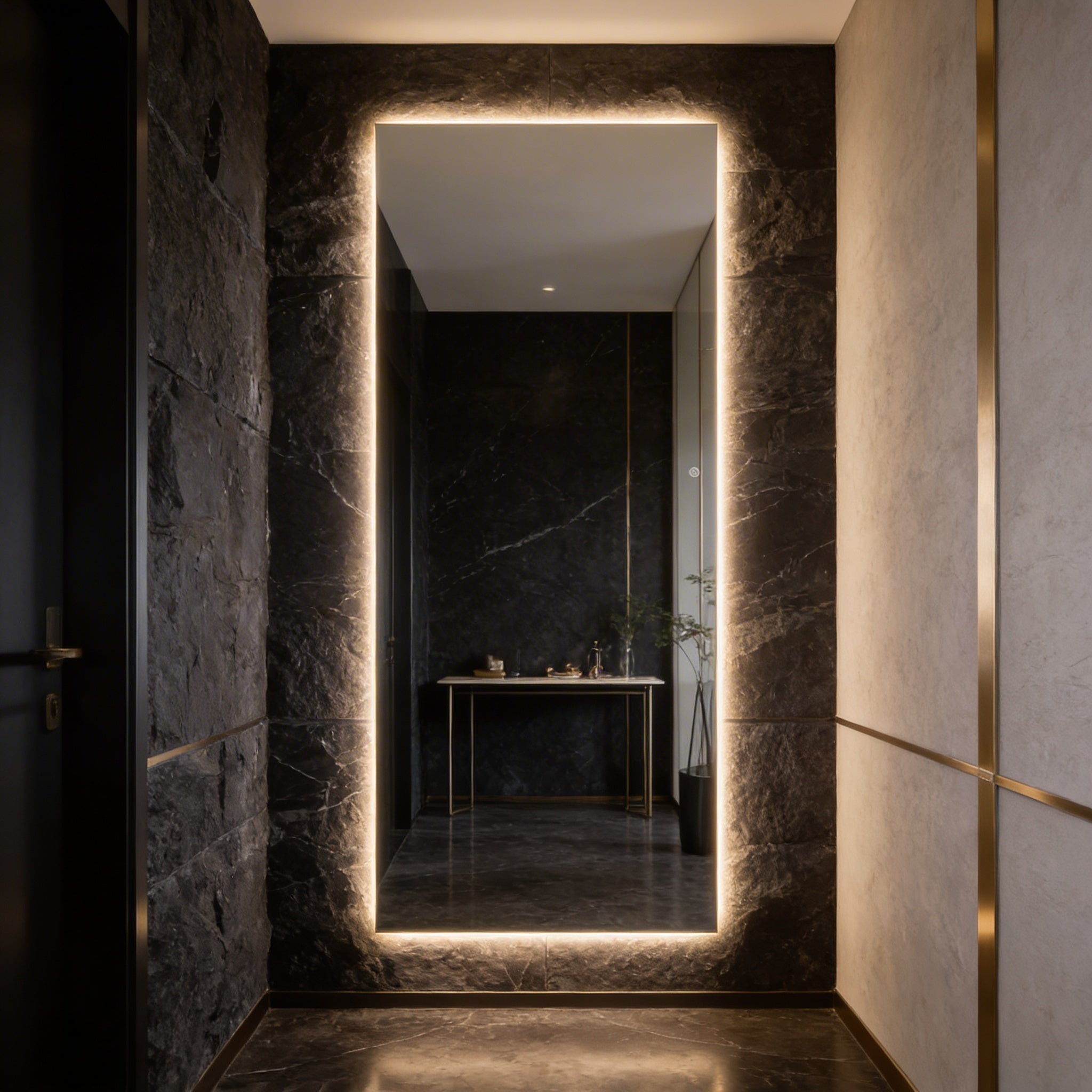 Oglinda LED FRAMELESS AVIGNON 70x180CM 3 Lumini si Touch