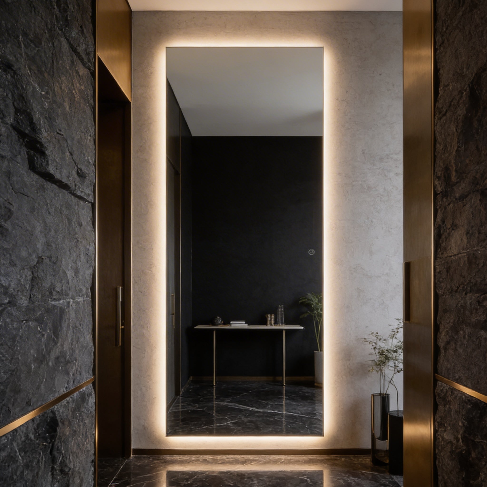 Oglinda LED FRAMELESS AVIGNON 70x180CM 3 Lumini si Touch