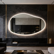 Oglinda LED FRAMELESS MONACO 140x90CM 3 Lumini si Touch