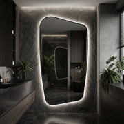 Oglinda LED ALICANTE Black 70x110CM 3 Lumini si Touch
