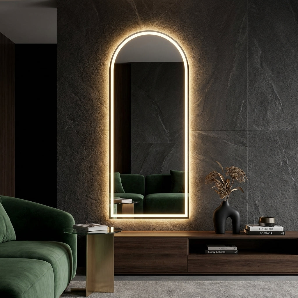 Oglinda LED FRAMELESS STRASBOURG 70x170CM 3 Lumini si Touch