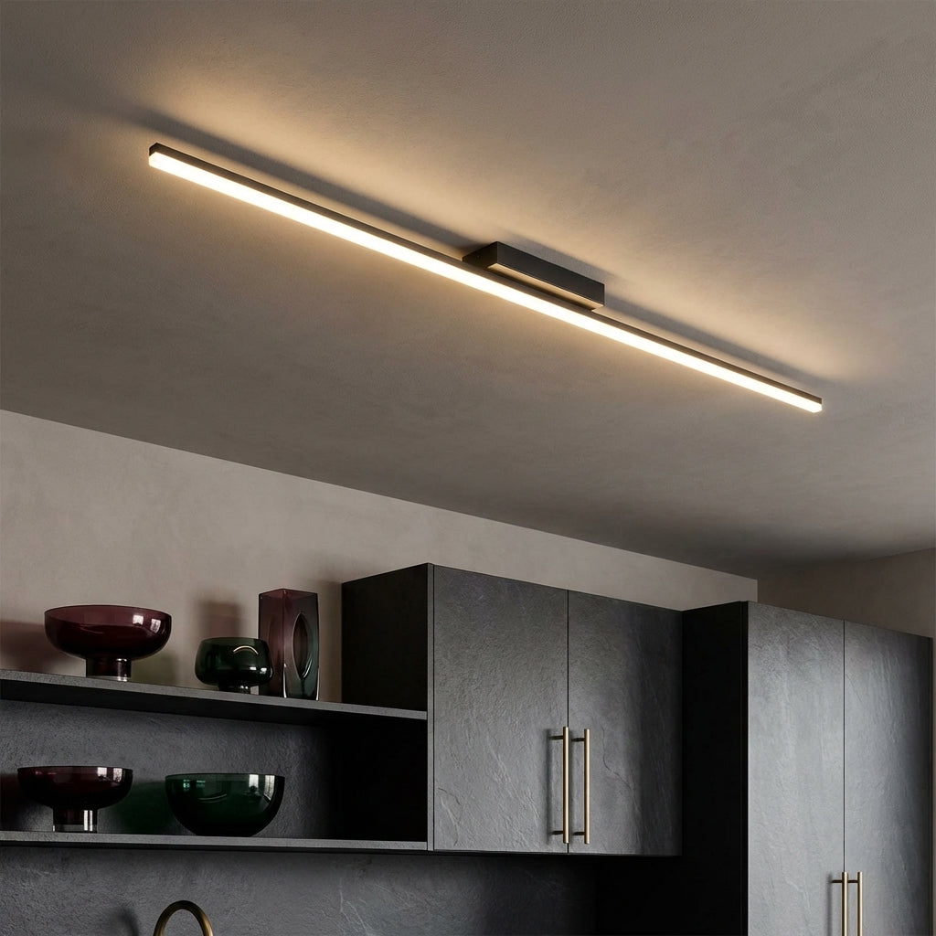 Lustra LED OSLO Black 80CM Echivalent 150W