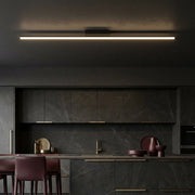 Lustra LED OSLO Black 80CM Echivalent 150W