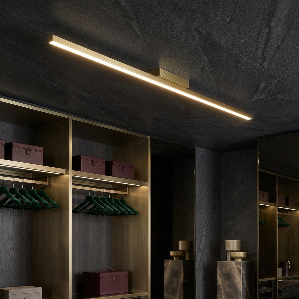 Lustra LED OSLO Gold 80CM Echivalent 150W