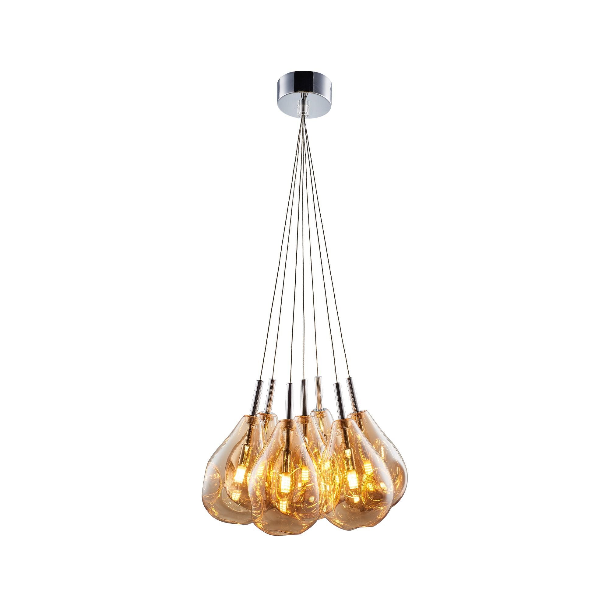 Lustra Suspendata HONEY Unique 7xG9 Crom