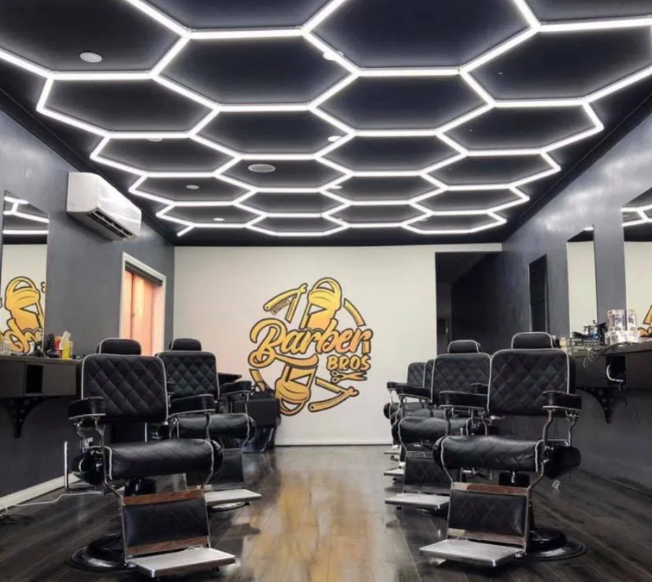 HoneyComb LED Hexagon Luminos PREMIUM Rama De Aluminiu