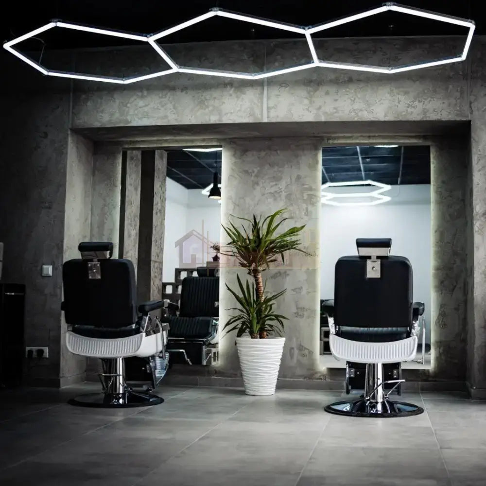 Honeycomb Led Hexagon Luminos 120Cm X 311Cm / Sistem Modular Iluminat Garaj Honeycomb Lights