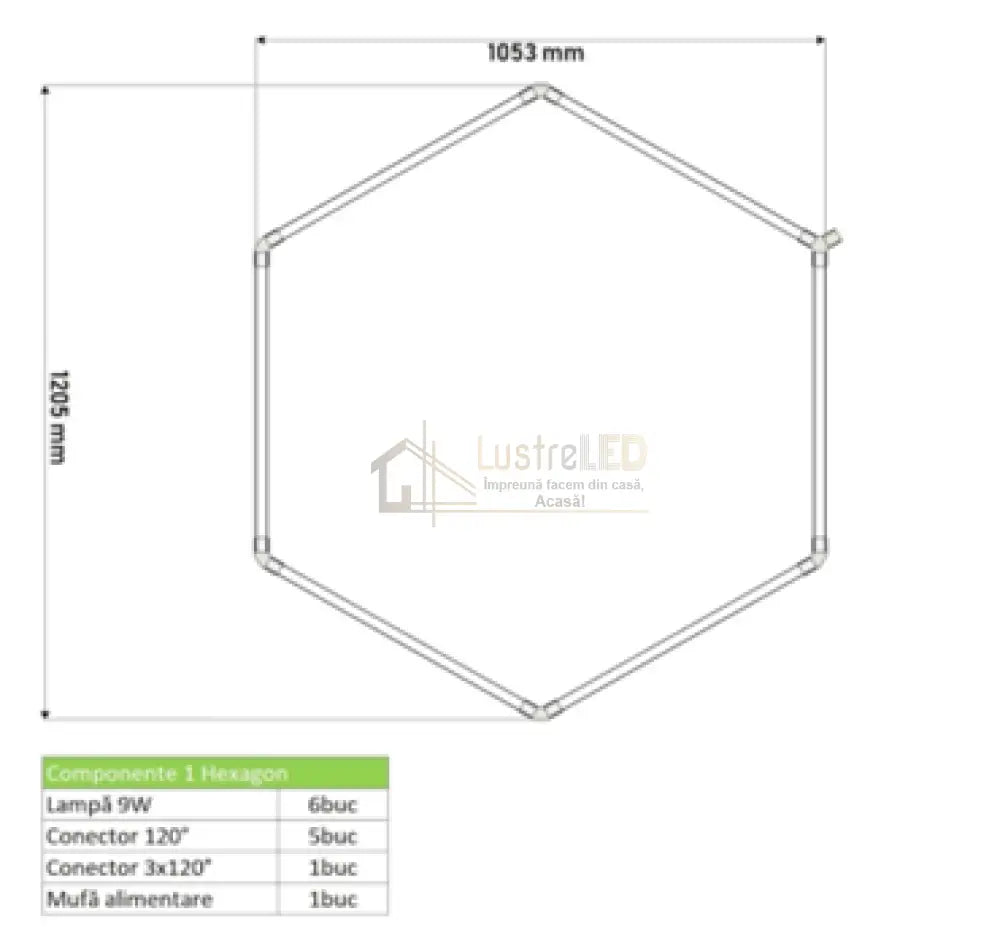 Honeycomb Led Hexagon Luminos Honeycomb Light