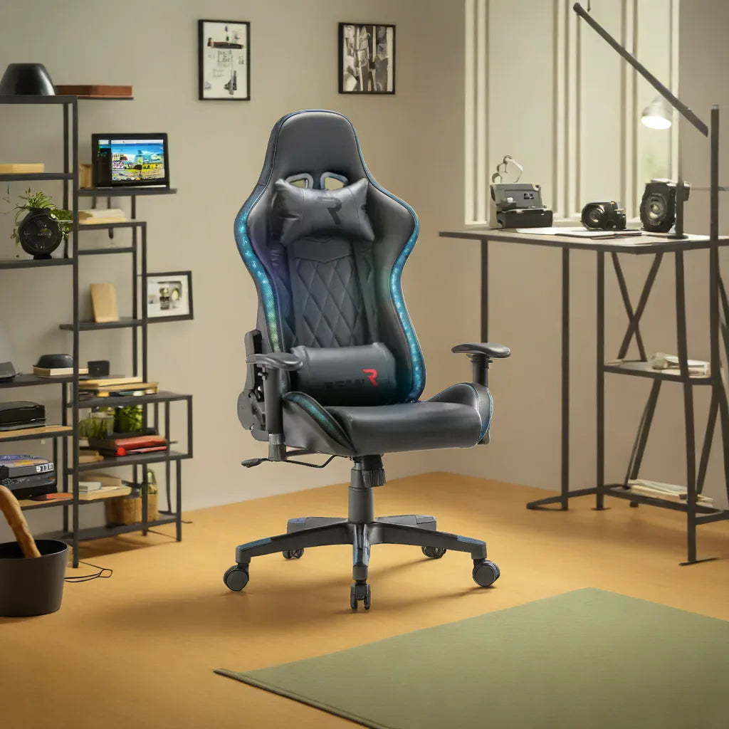 Scaun de Gaming Reglabil Professional WF-6006  Black