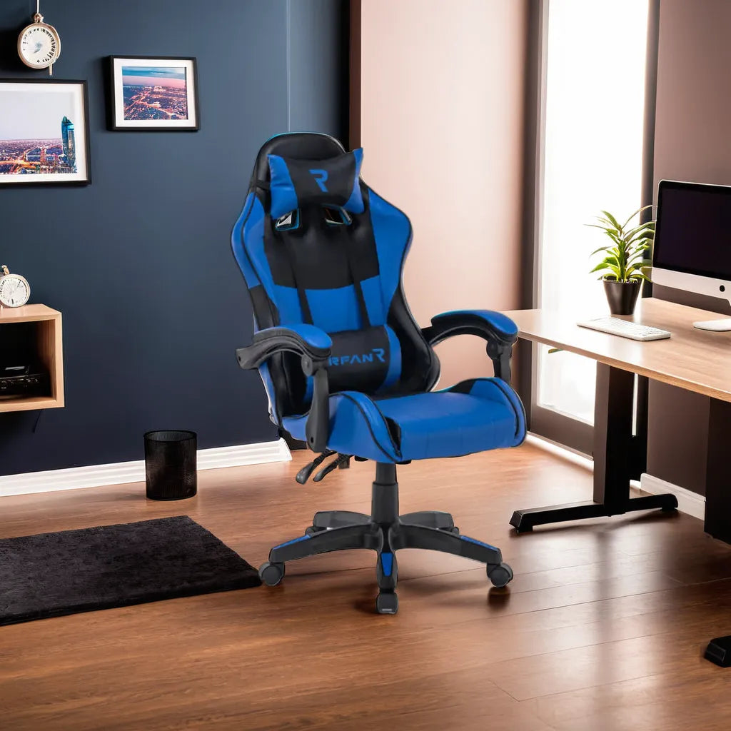 Scaun de Gaming, Tron Thrones, Blue-Black BOC-730