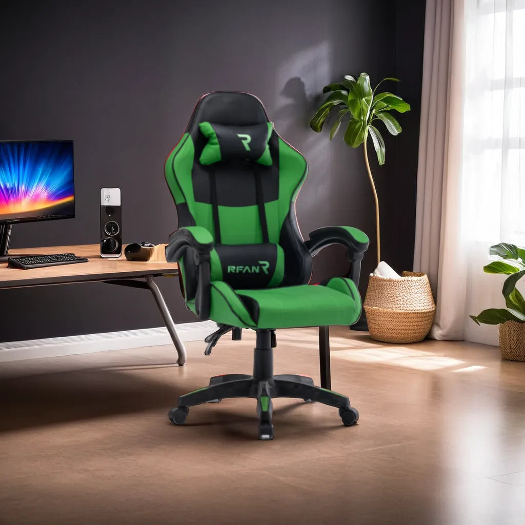 Scaun de Gaming, Tron Thrones, Green-Black BOC-730