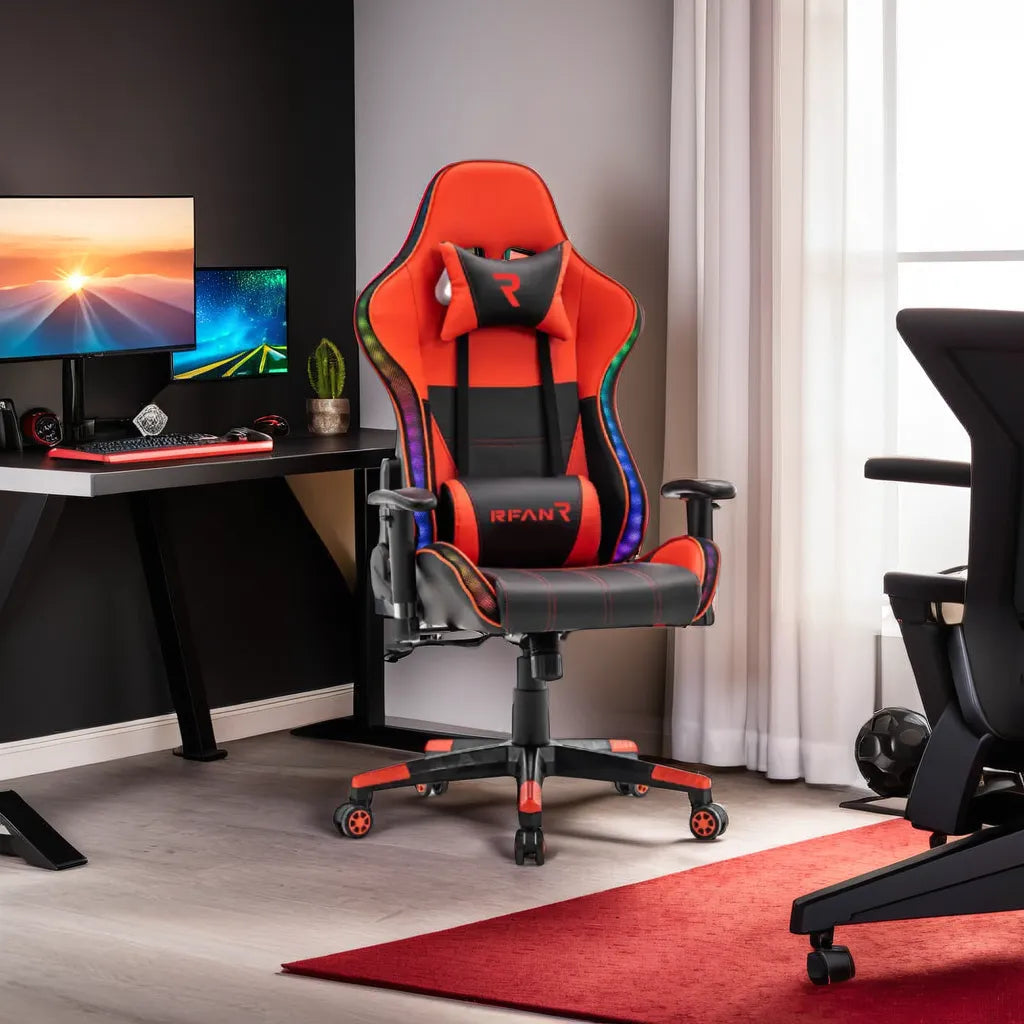 Scaun de Gaming, PREMIUM, Immersion Chairs, Red BOC-778