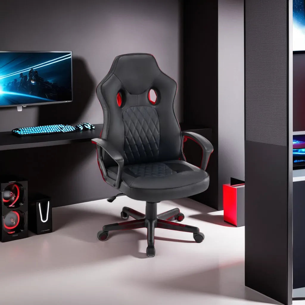 Scaun de Gaming Reglabil Professional NexaGlide WF-6040 Black