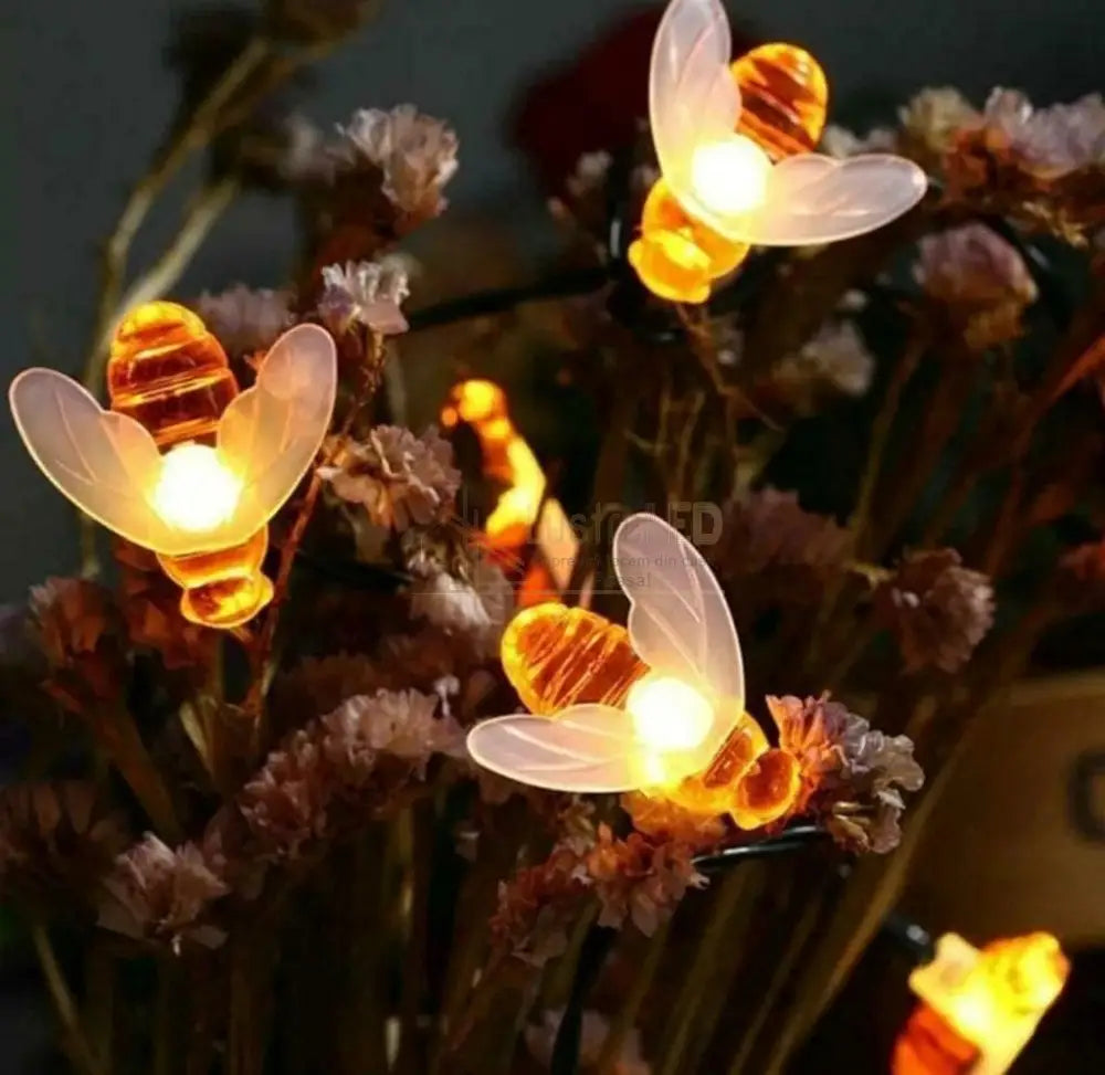 Instalatie Led Albinuta Liniara Solara 50 Led-Uri 6.5M Christmas Lighting