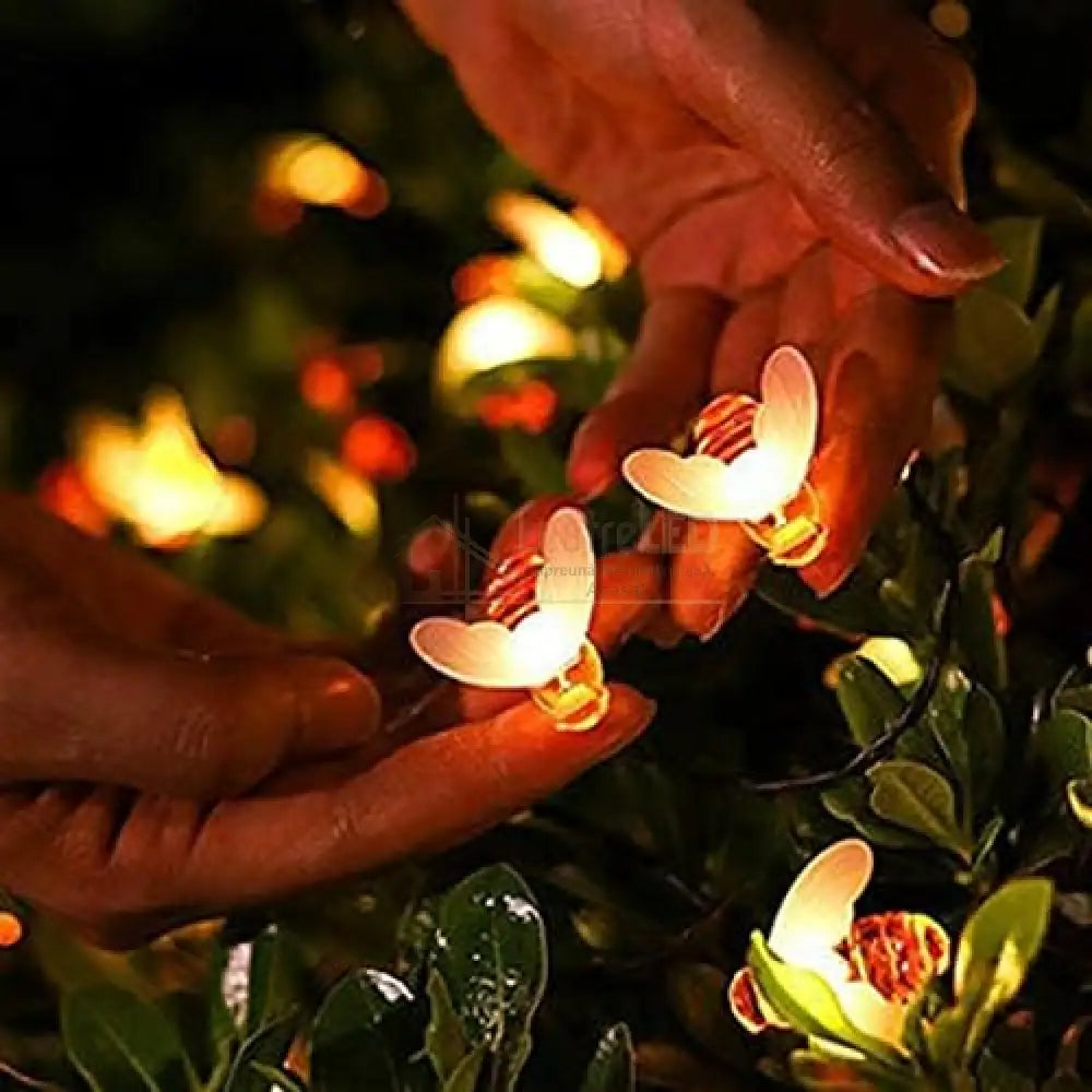Instalatie Led Albinuta Liniara Solara 50 Led-Uri 6.5M Christmas Lighting