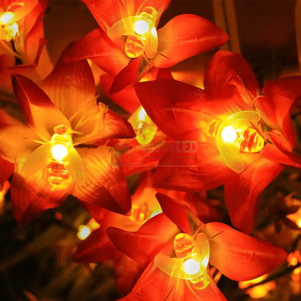 Instalatie Led Albinuta Liniara Solara 50 Led-Uri 6.5M Christmas Lighting