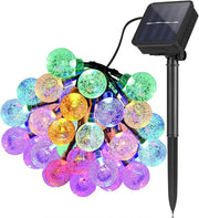 Instalatie Led Bubble Liniara Solara 50 Led-Uri 6.5M Christmas Lighting