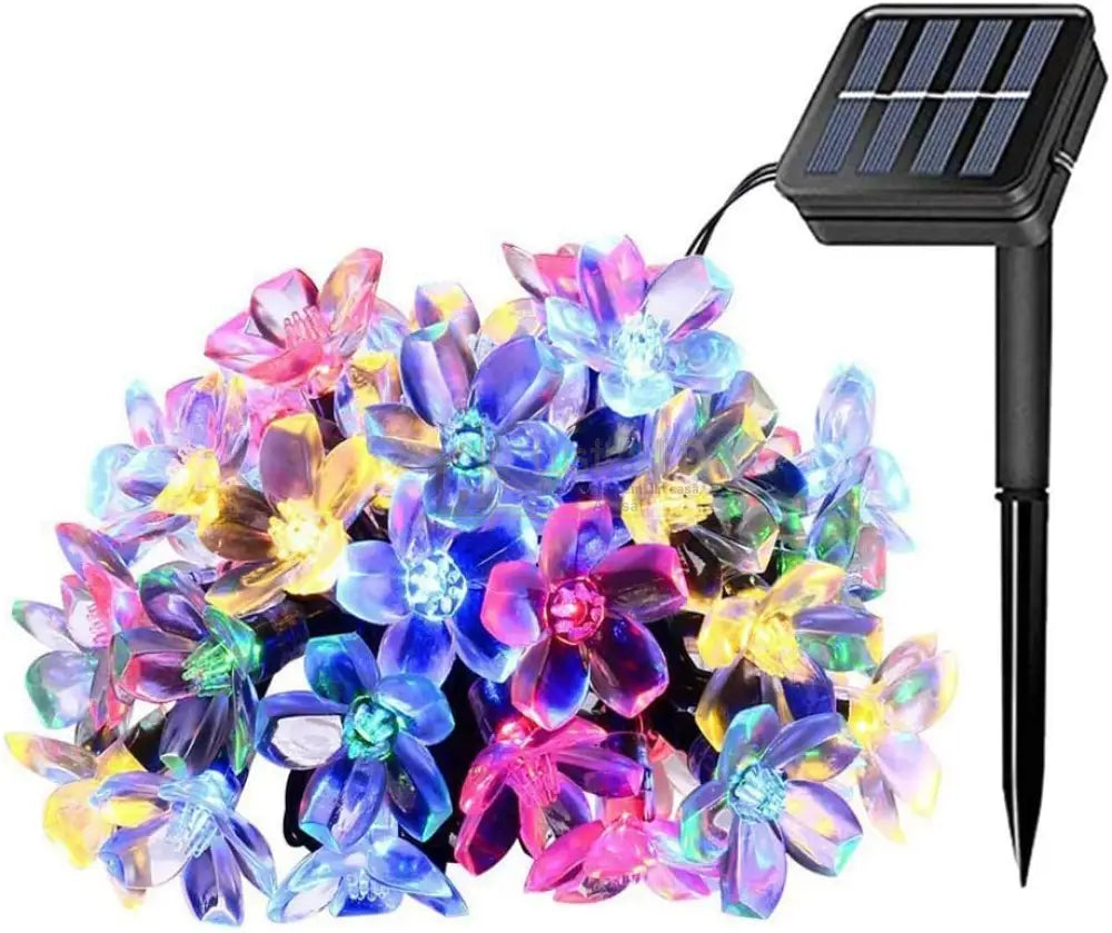 Instalatie Led Flowers Liniara Solara 50 Led-Uri 6.5M Christmas Lighting