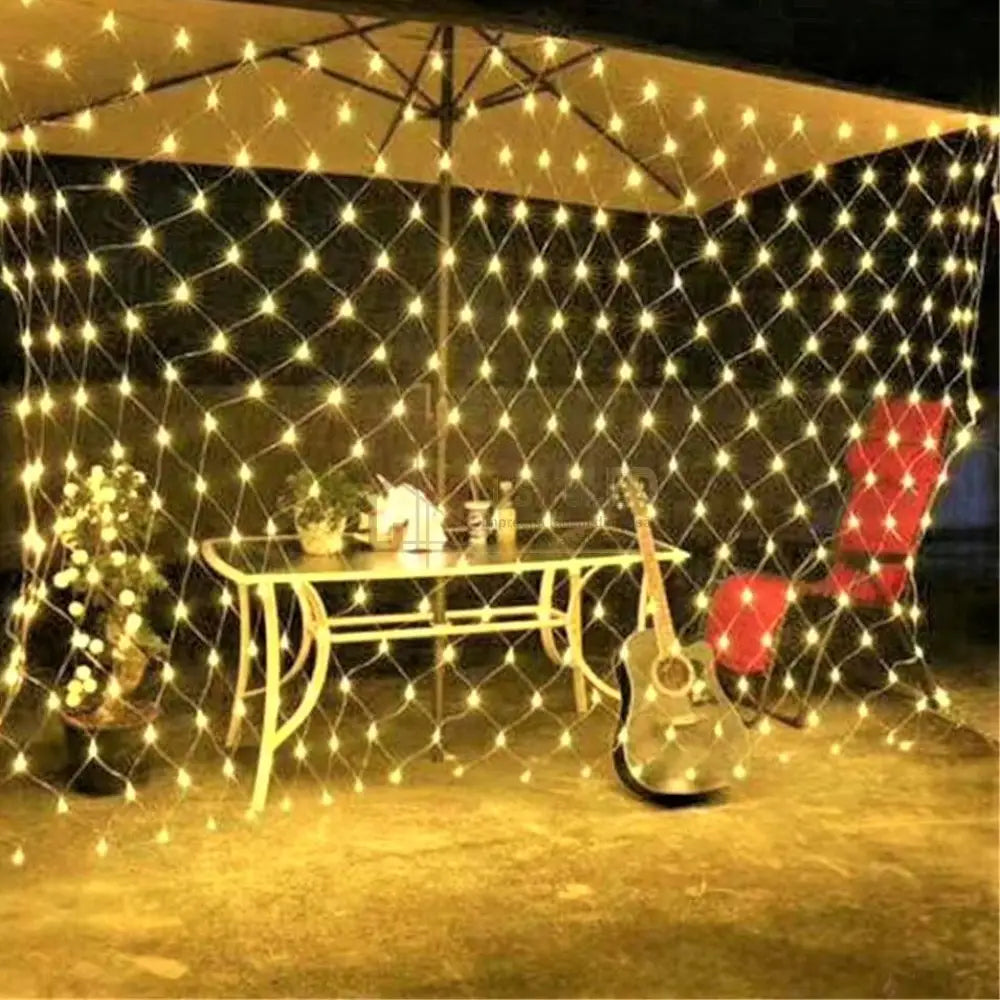 Instalatie Led Perdea Plasa 160 Led-Uri 2X2M Diverse Culori Christmas Lighting